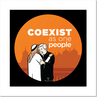 ADVOCASHIRTS - Coexist As One People Posters and Art